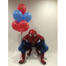 Spiderman Airwalker and Birthday Bouquet